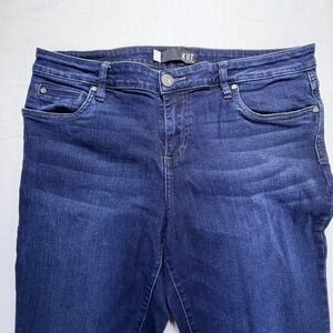 KUT from the Kloth Diana Skinny Jeans Dark Wash Size 14